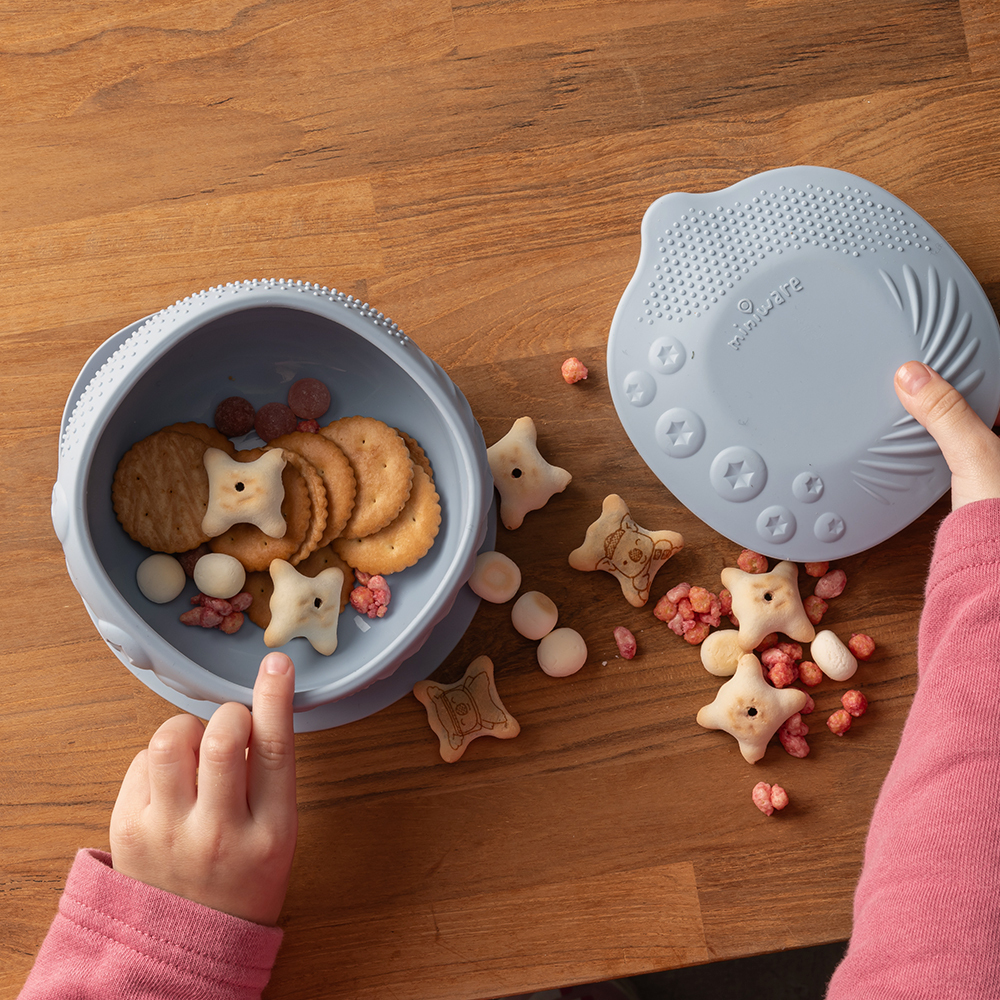 五感寶貝鉑金矽膠碗 Sensory Baby Bowl