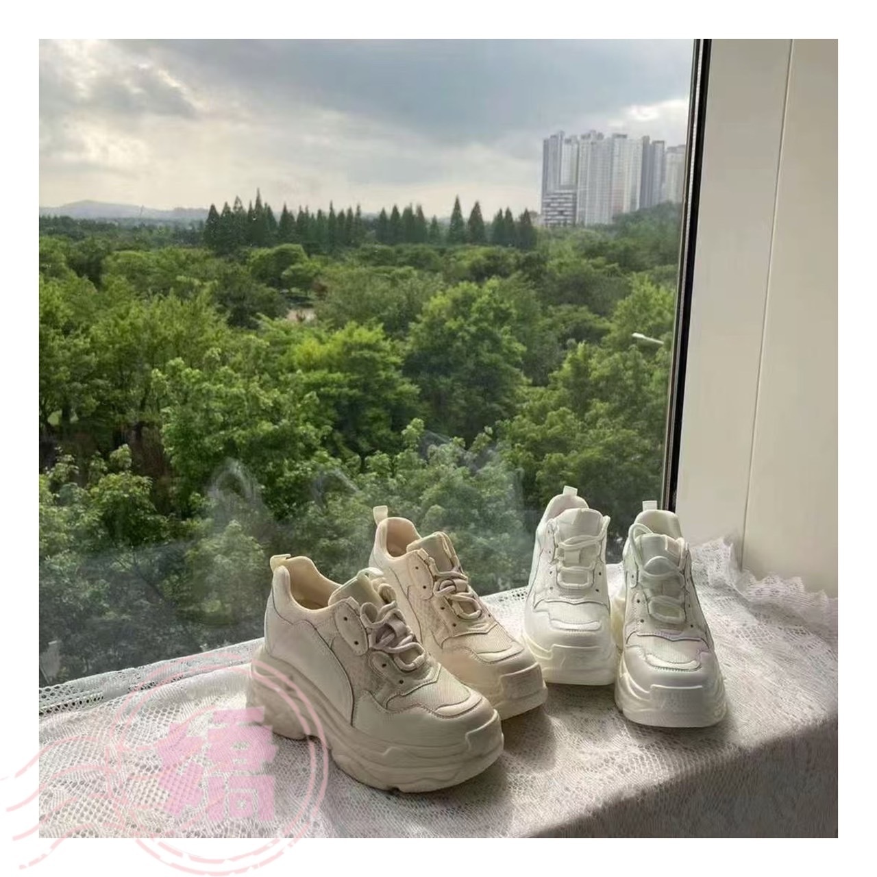 K19009增高七公分老鞋(黑'白'杏)(230'235'240'245'250)