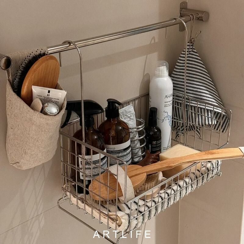 housing 不鏽鋼浴室掛籃