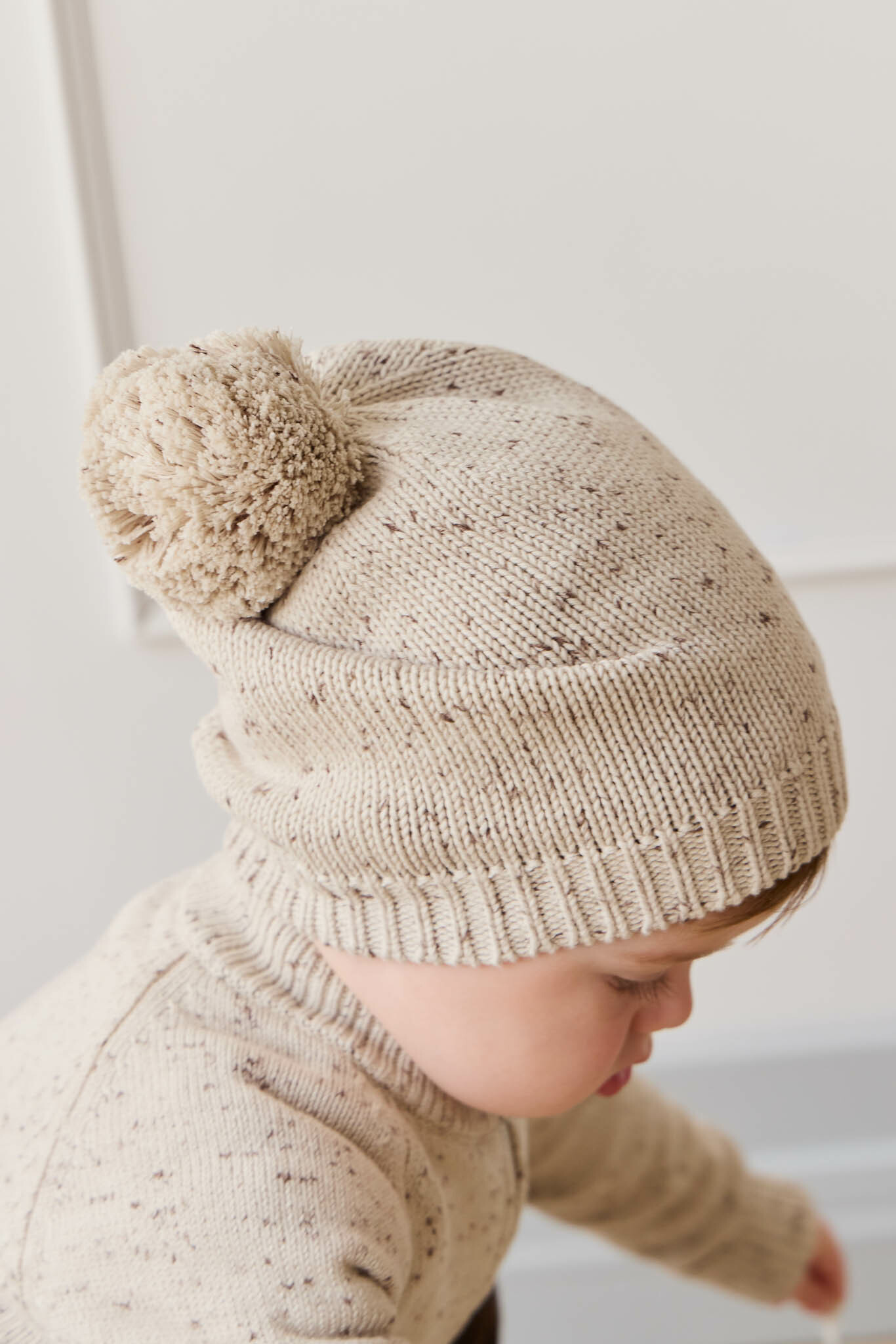 【預購】JAMIE KAY - Ethan Hat（Oatmeal Shitake Dot）