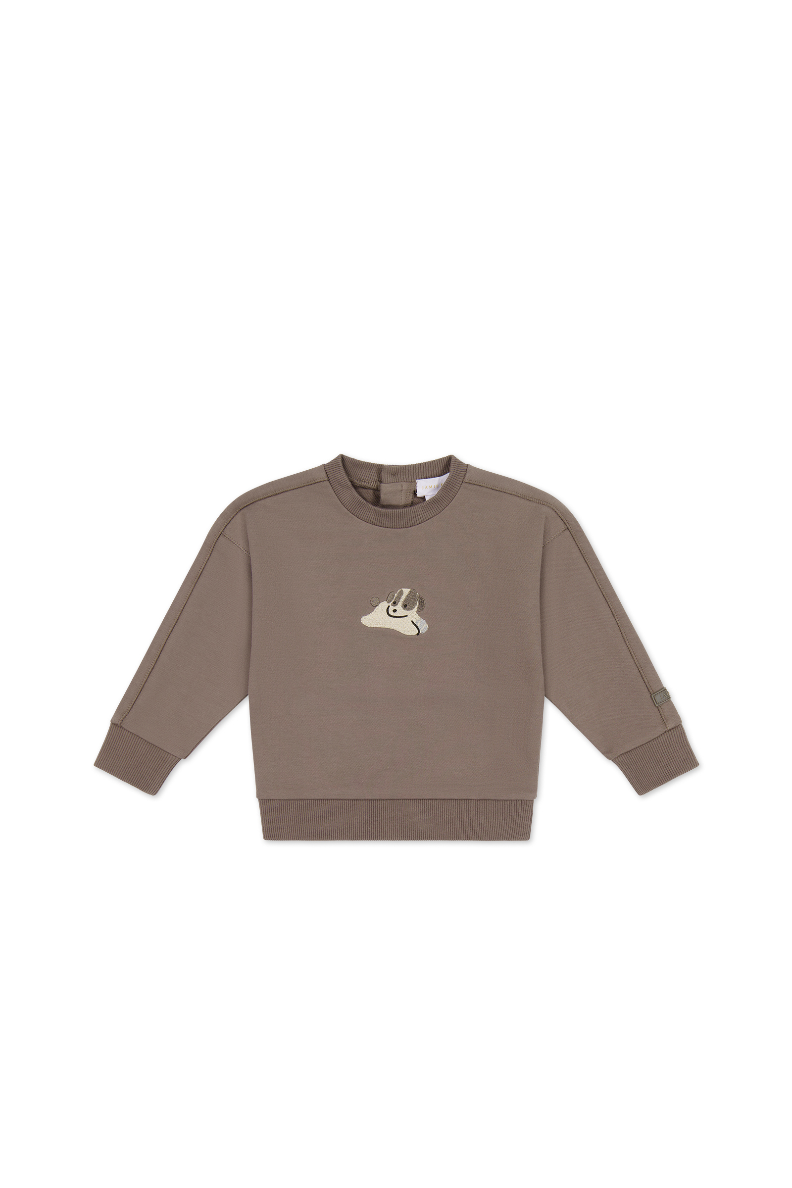 【預購】JAMIE KAY - Organic Cotton Georgie Sweatshirt（Tweed Sasha Puppy）