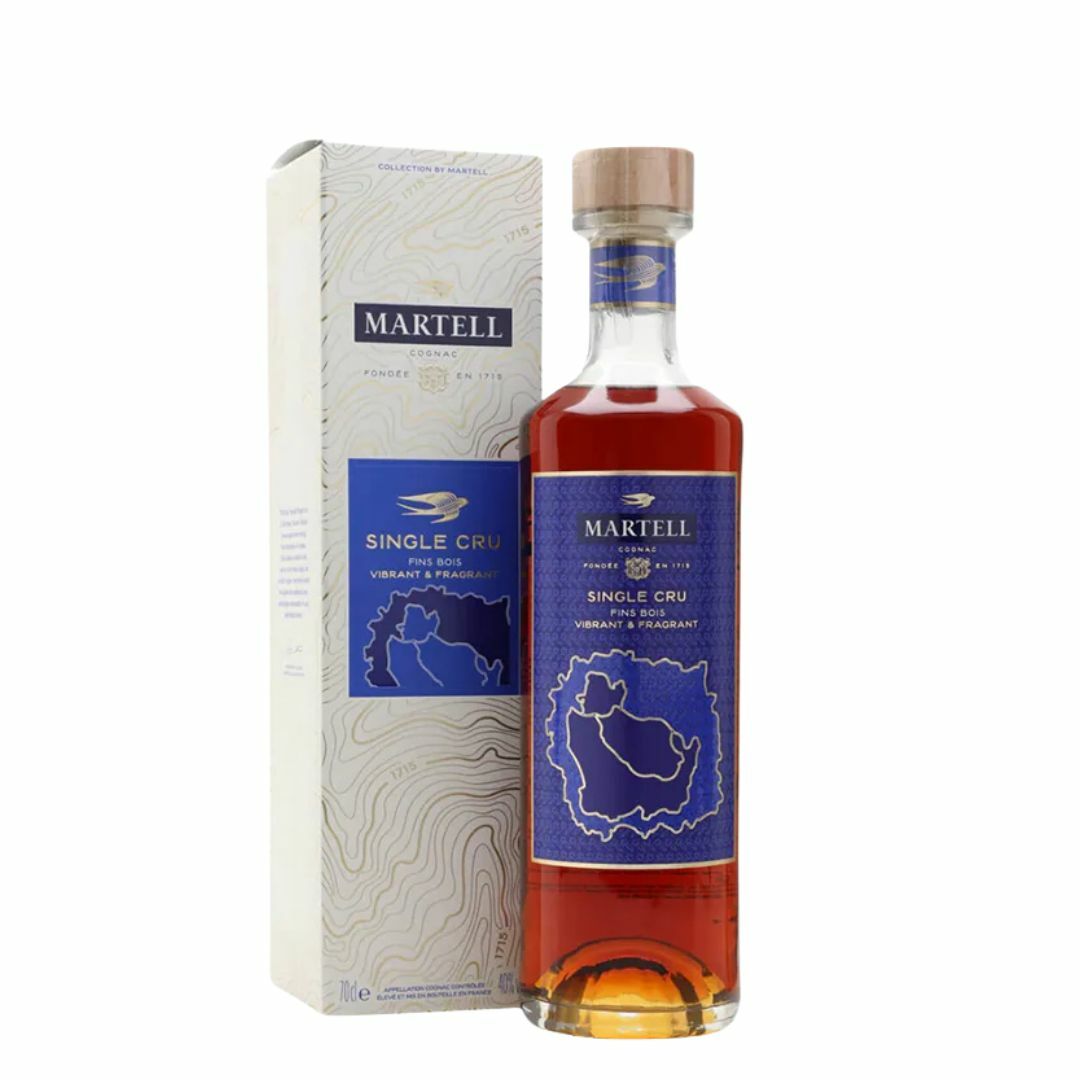 Martell Single Cru Discovery Fins Bois  (with griftbox)