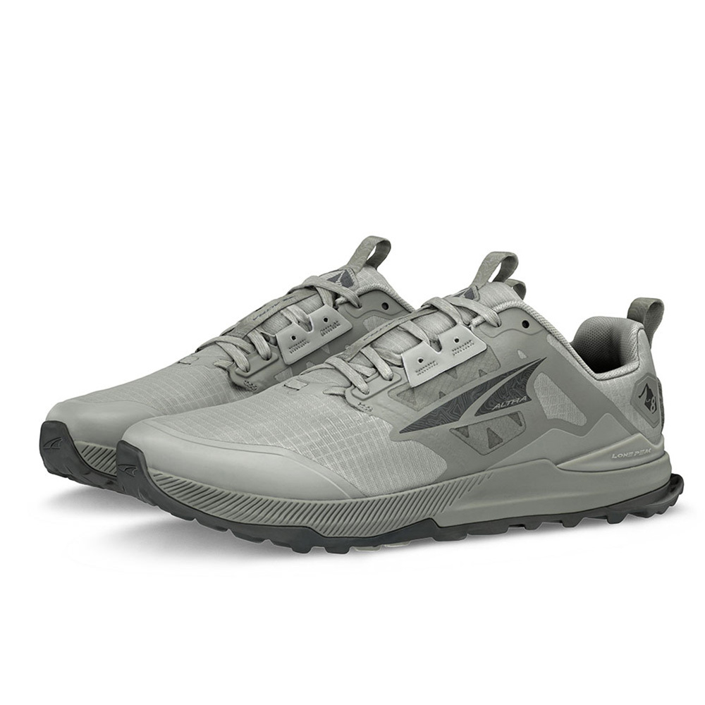 男款 LONE PEAK 8 孤峰 經典越野鞋 灰綠 (ALT0A85NC-923 )
