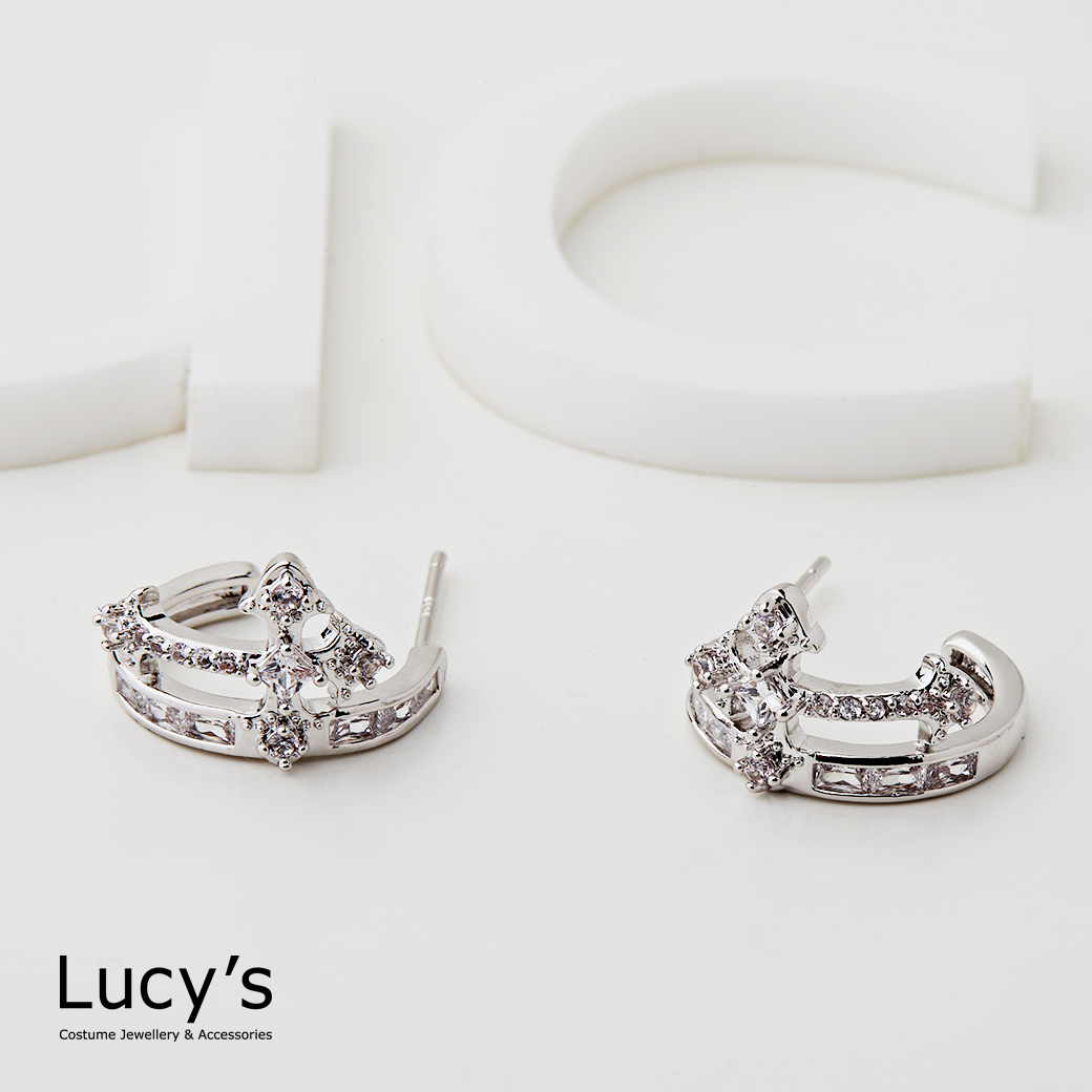 閃耀十字旋花 耳環 (121295)