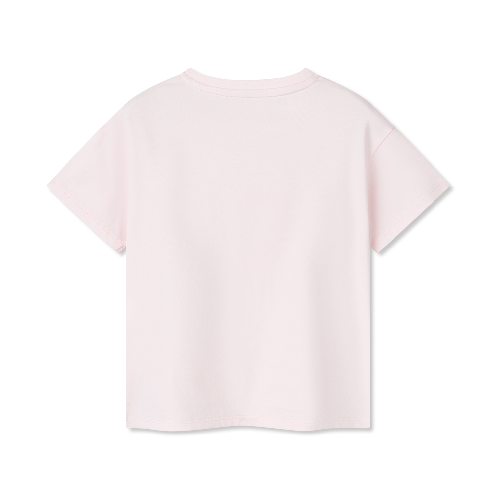 女童圓領短袖T恤