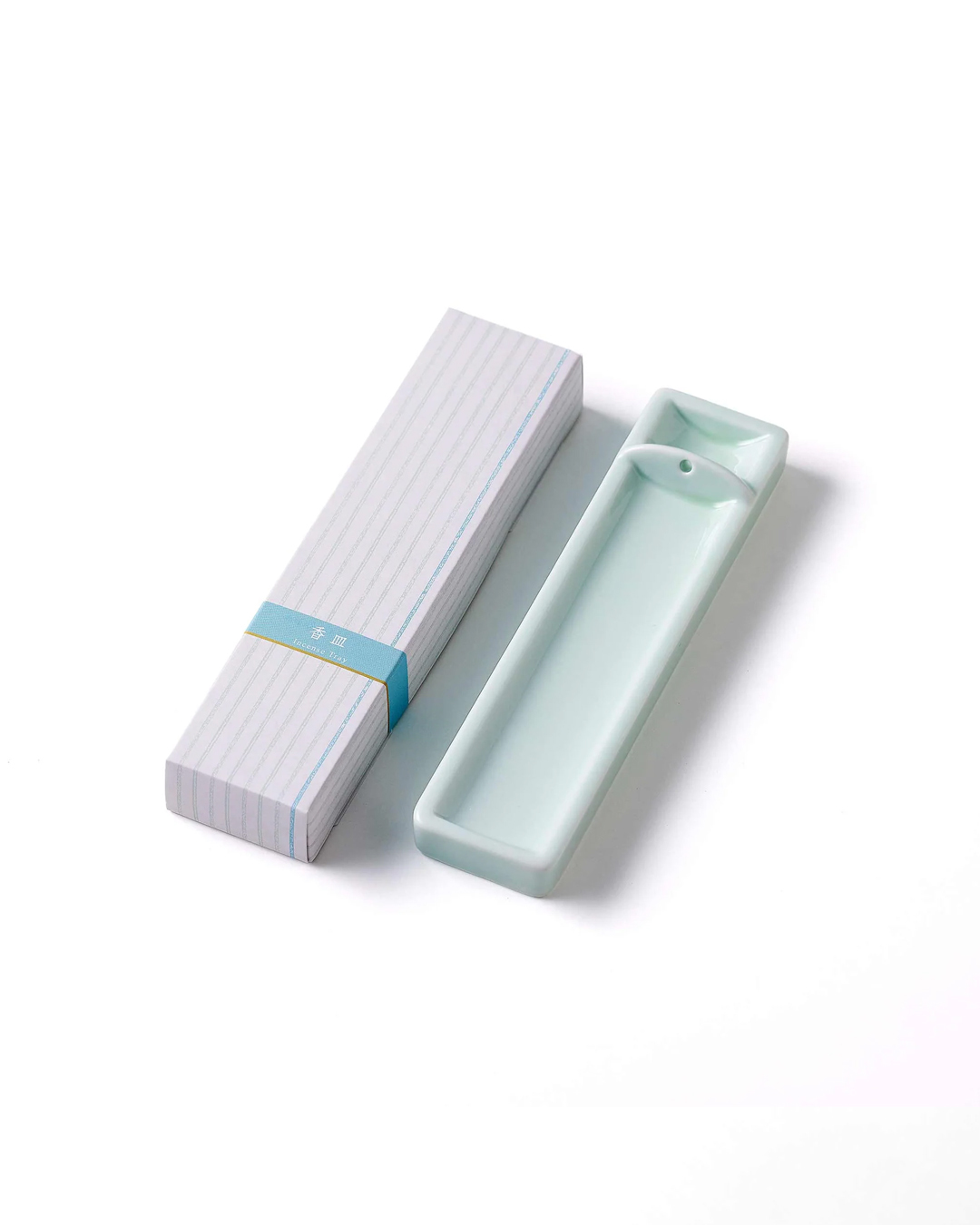 京都 青瓷長香盤｜香彩堂