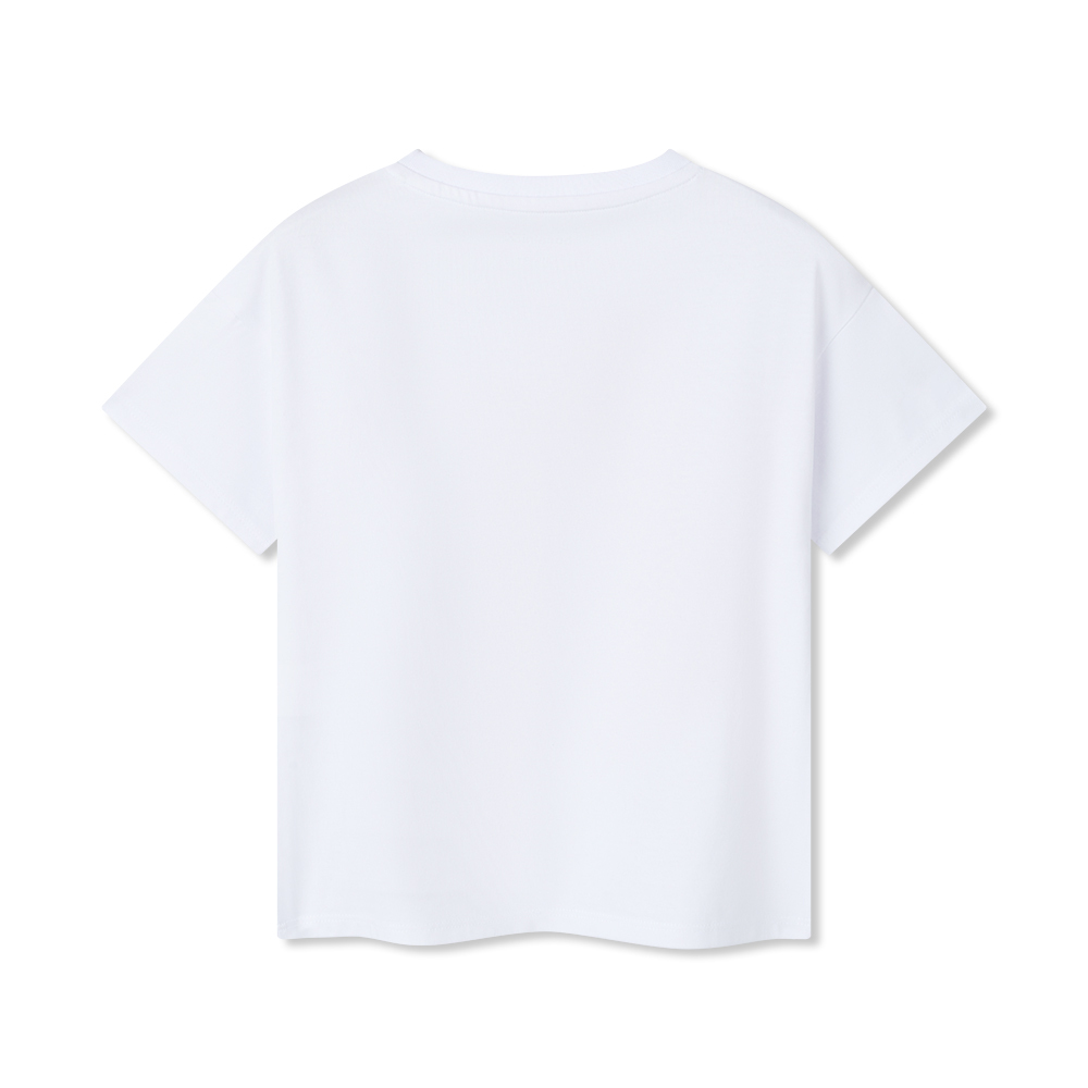 女童圓領短袖T恤
