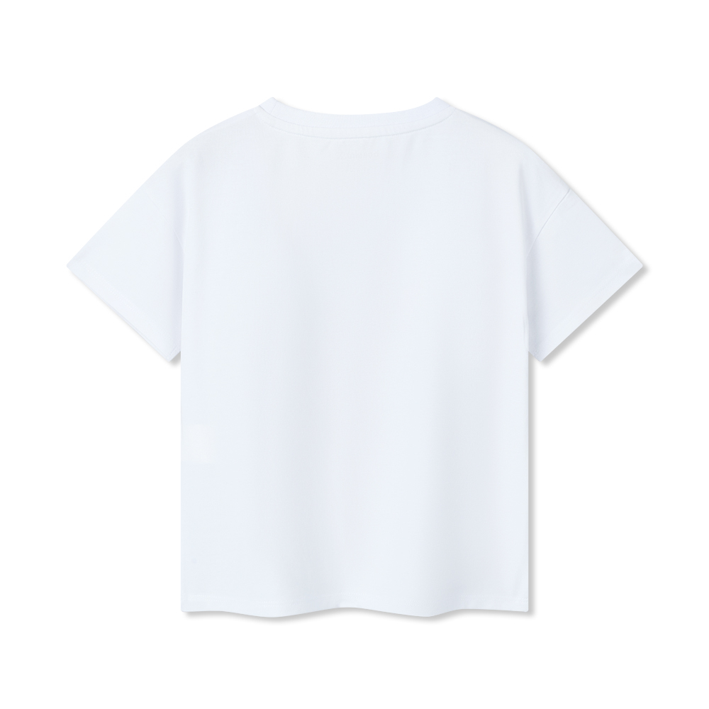 女童圓領短袖T恤