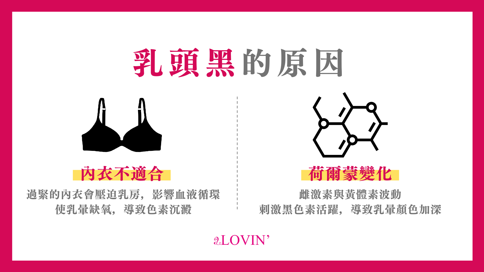 乳頭黑原因