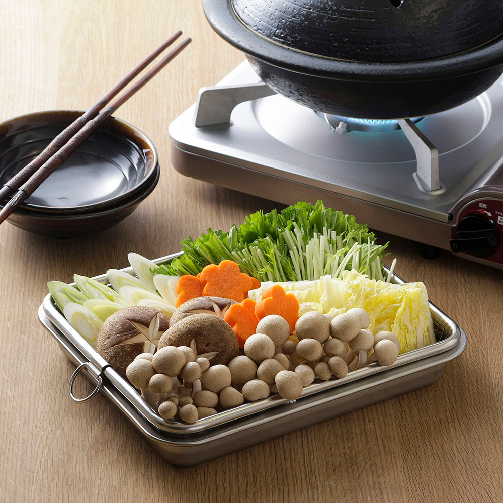 《下村企販》日本製304不鏽鋼燒烤網(瀝水調理網)