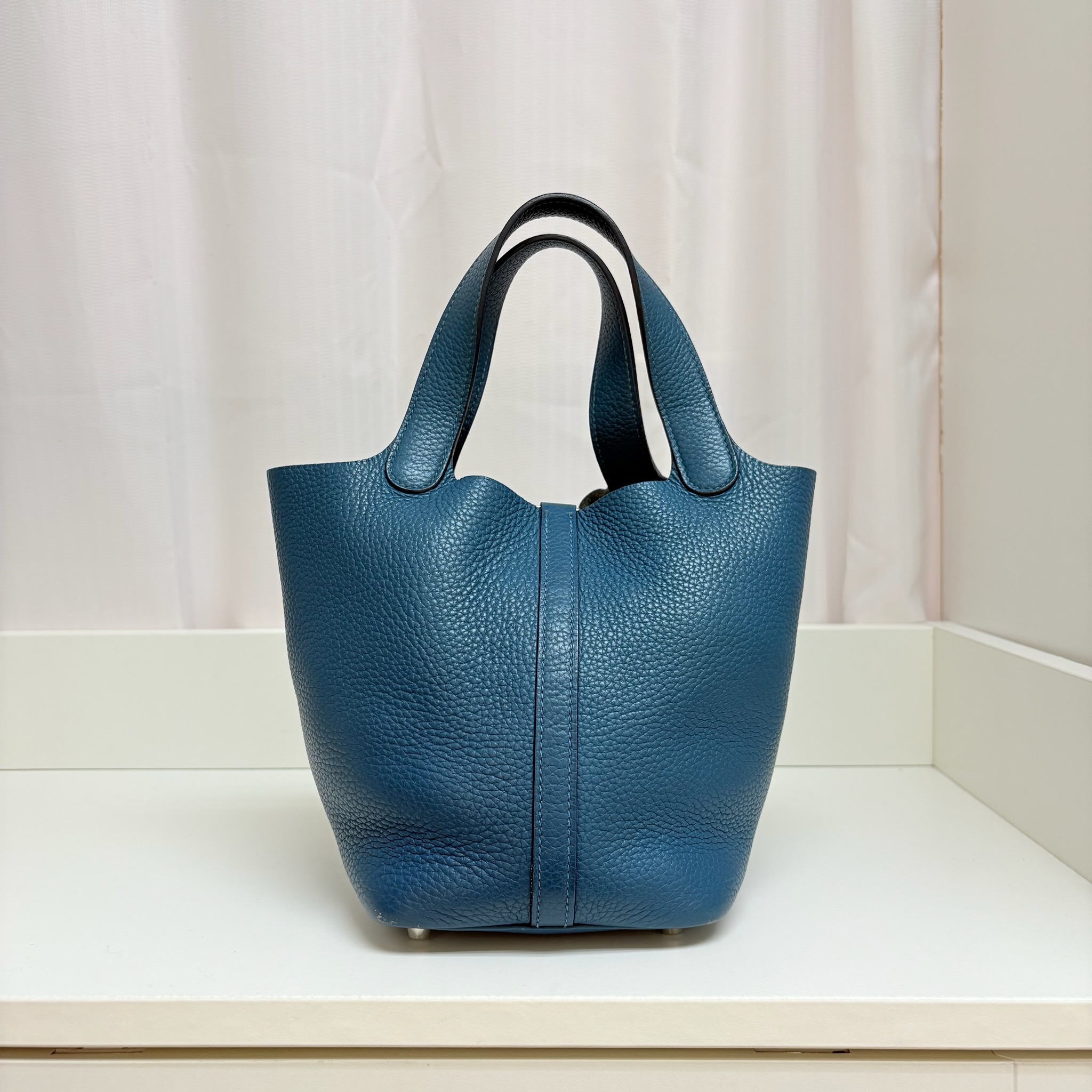 Hermes Picotin 18 - Vert cypres / Shw