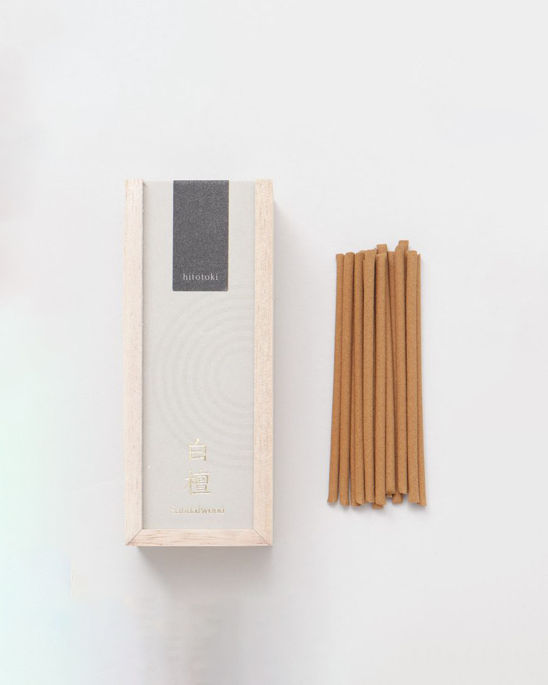 京都 燈刻高級線香 白壇｜香彩堂
