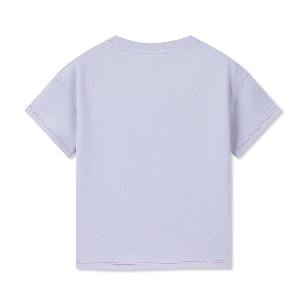 女童圓領短袖T恤