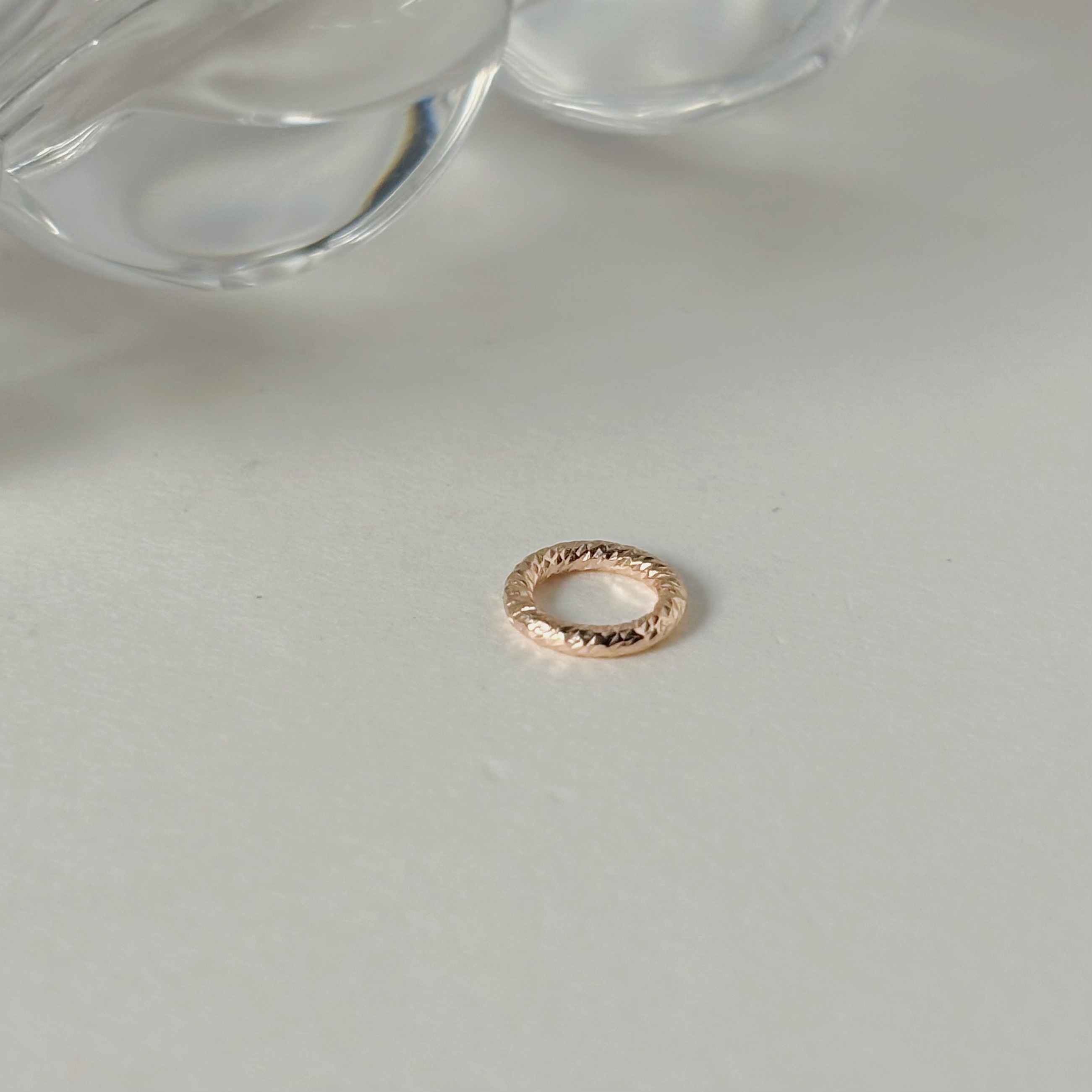 簡約閃亮圈圈串飾