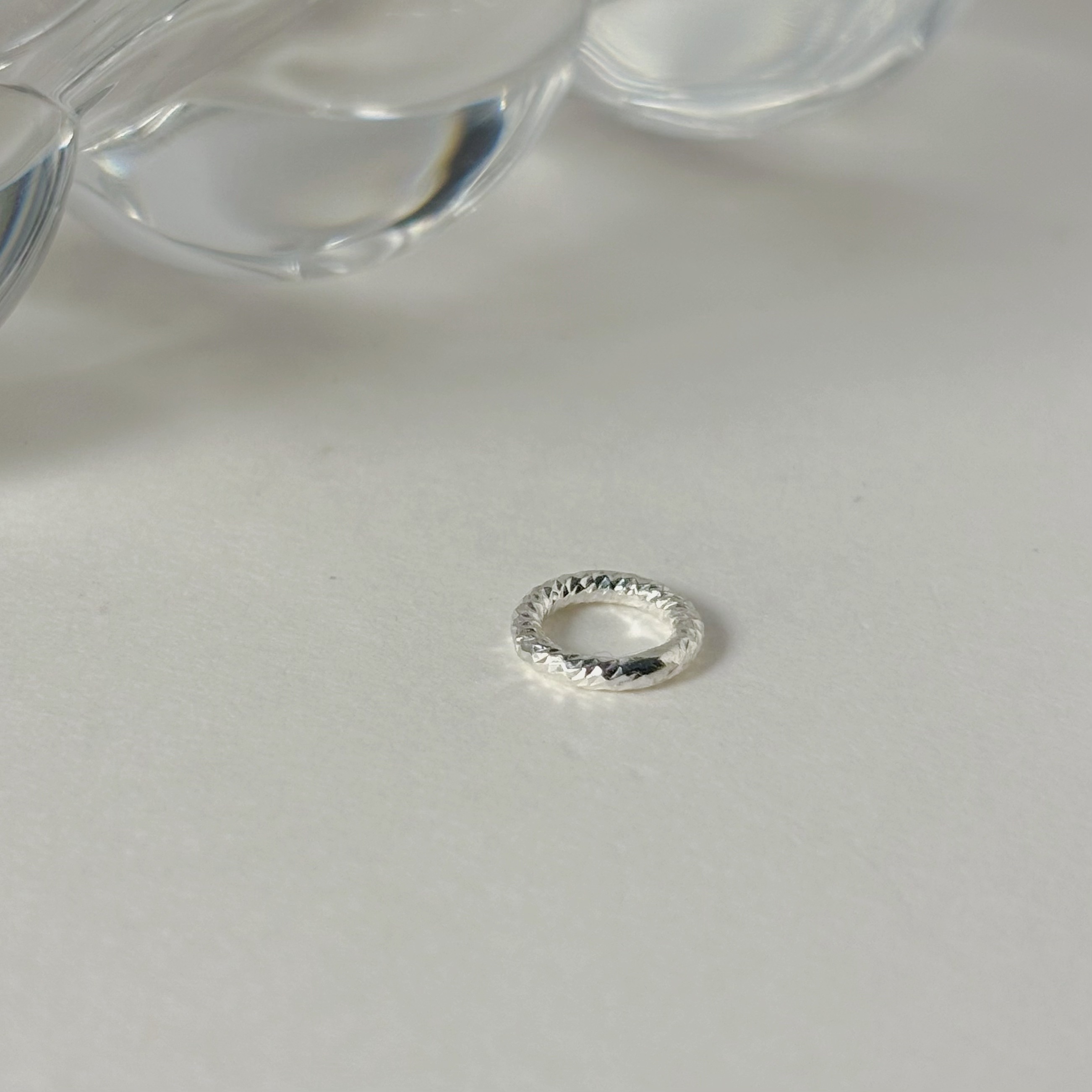 簡約閃亮圈圈串飾