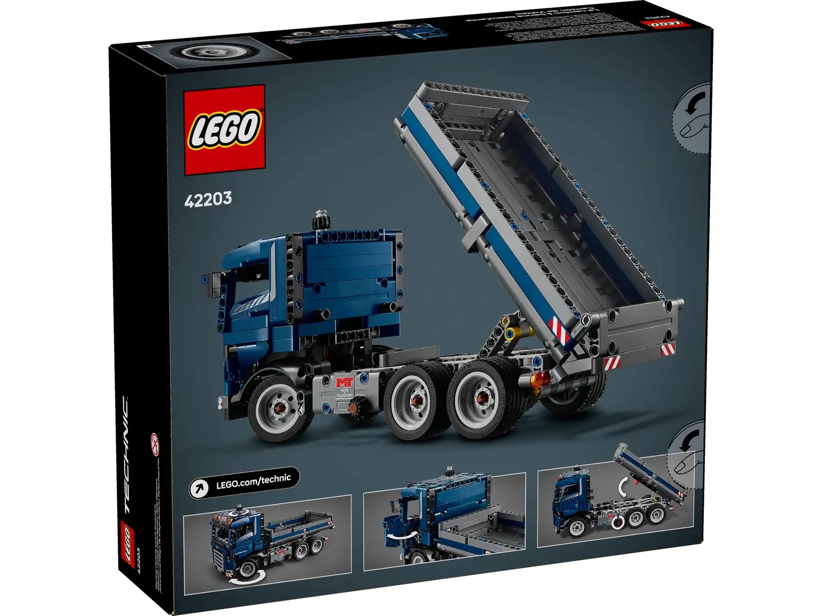 [飛米樂高積木專賣店] LEGO 42203 動力科技 傾卸式卡車