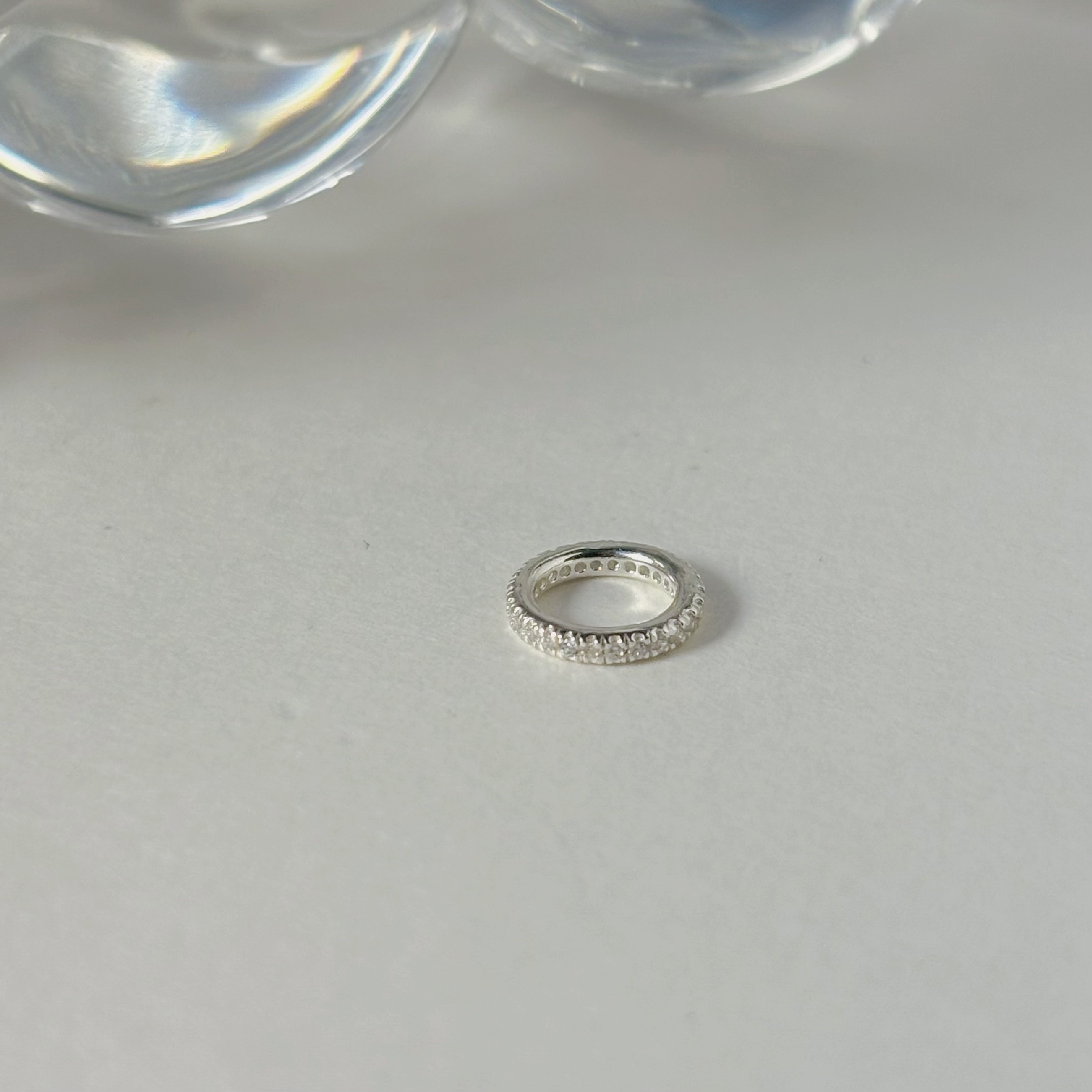 細緻整圈鋯石圈圈串飾