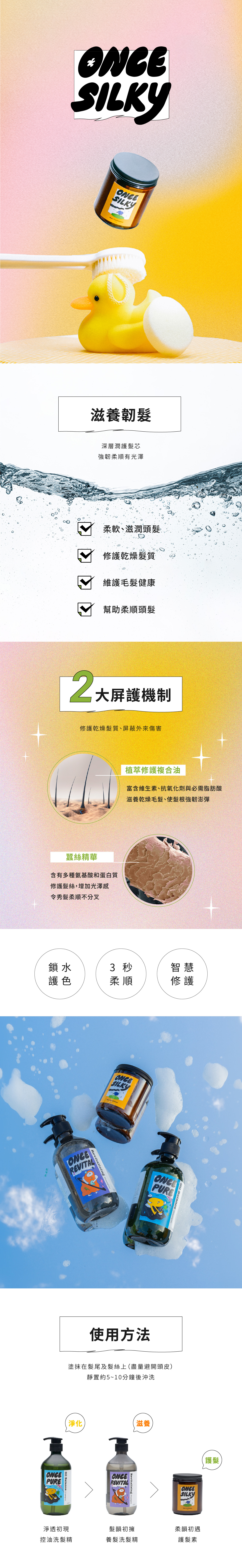 Bubble Trouble Once Silky Hair Conditioner