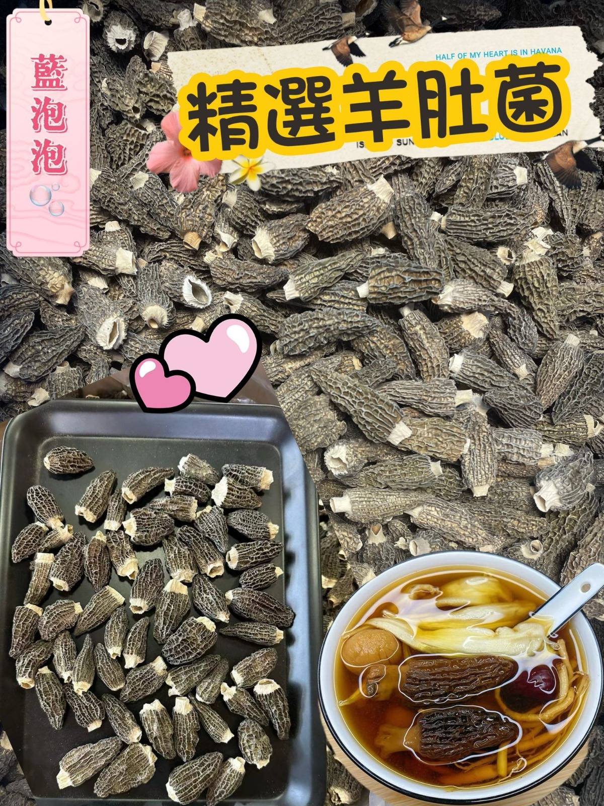 (2370)精選羊肚菌(中)150g /包