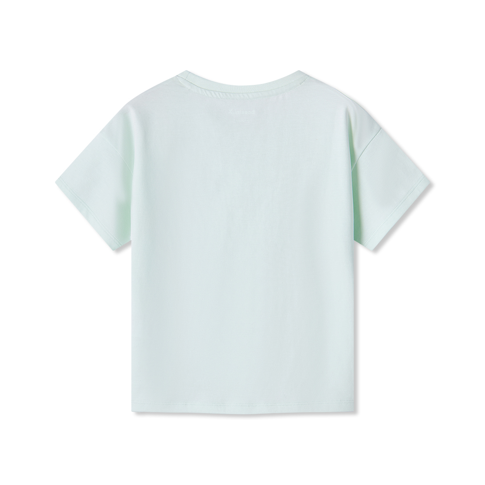 女童圓領短袖T恤