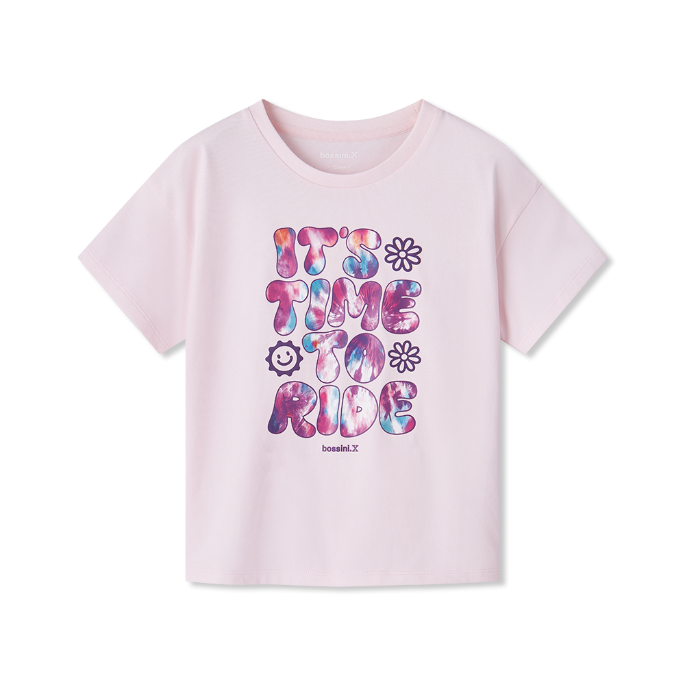 女童圓領短袖T恤