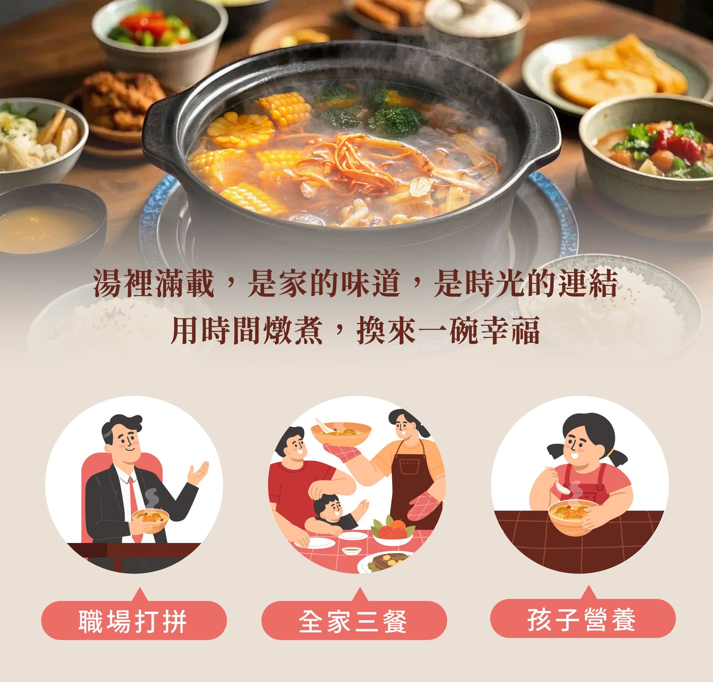 黃金蟲草湯藥膳包適用對象