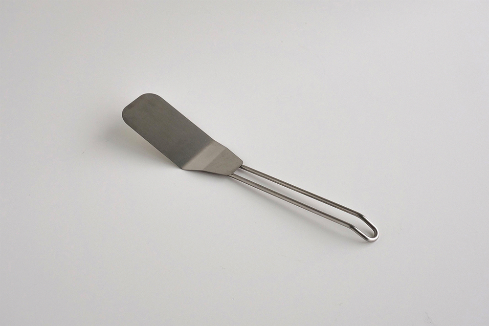 《下村企販》KOGU系列日本製304不鏽鋼細長型平煎鏟