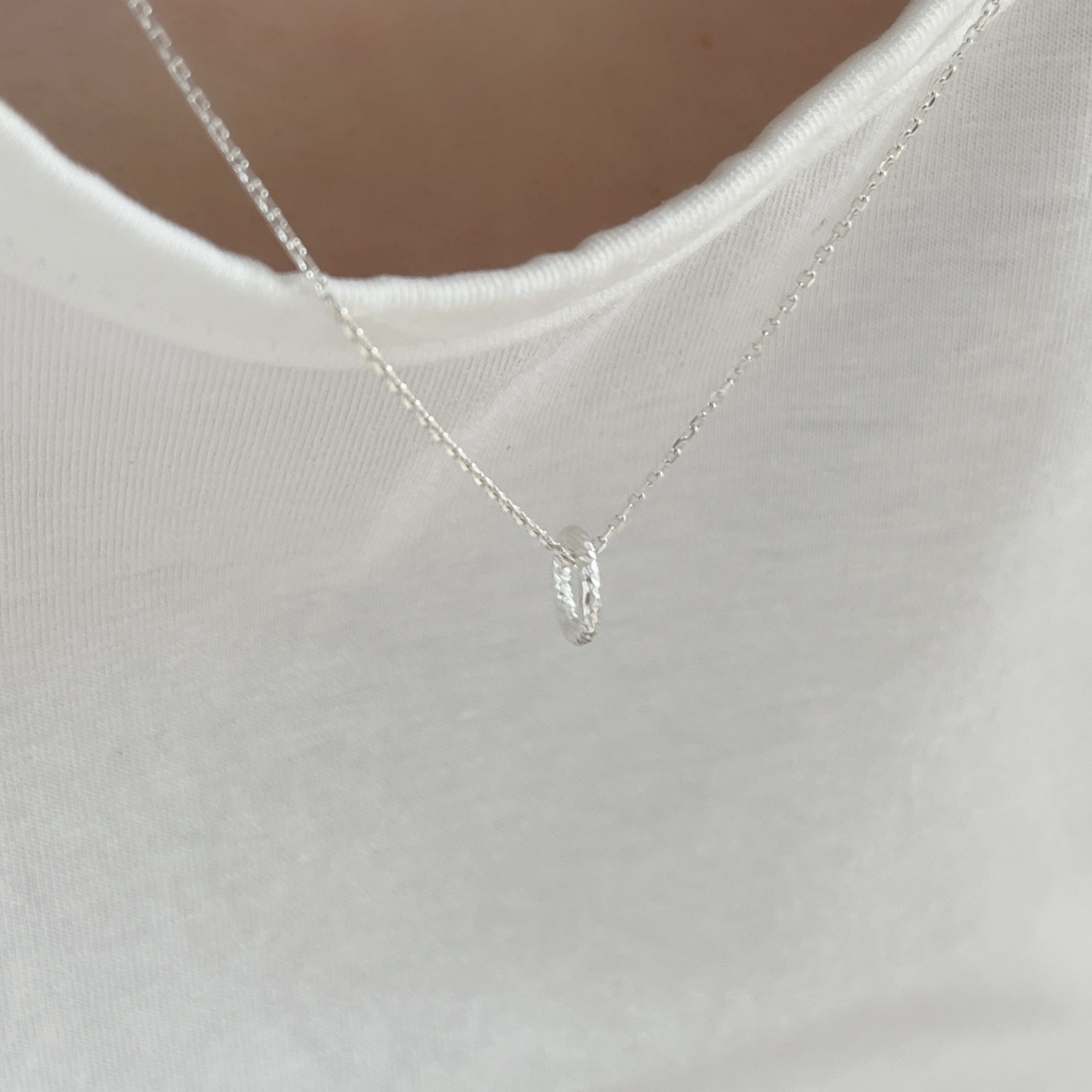 簡約閃亮圈圈串飾