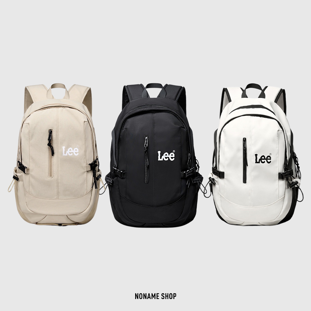 LEE 大容量 日韓系 防潑水 多夾層 後背包 三色