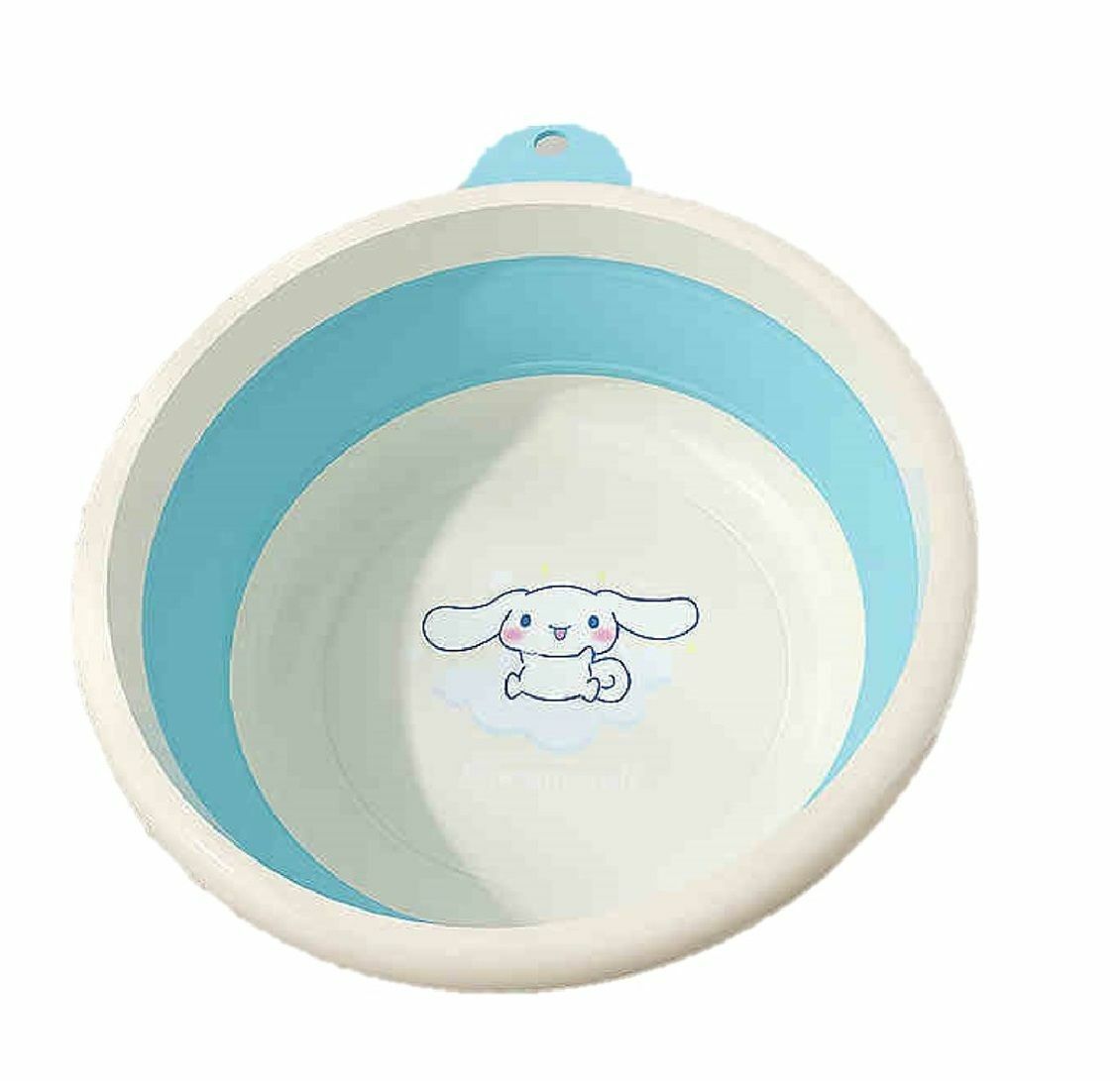 玉桂狗 Sanrio| 【可折疊】臉盆 | 洗菜盆 水盆-泡腳盆-L SIZE