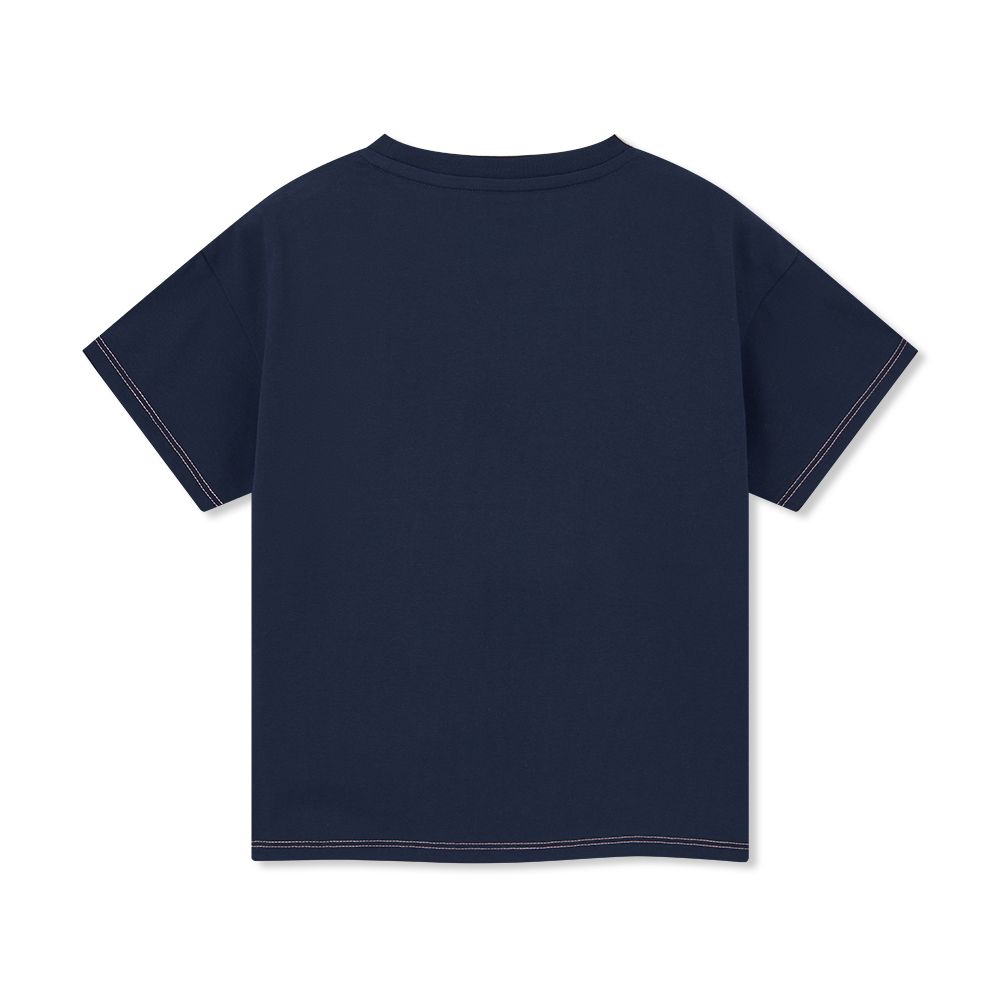 女童圓領短袖T恤