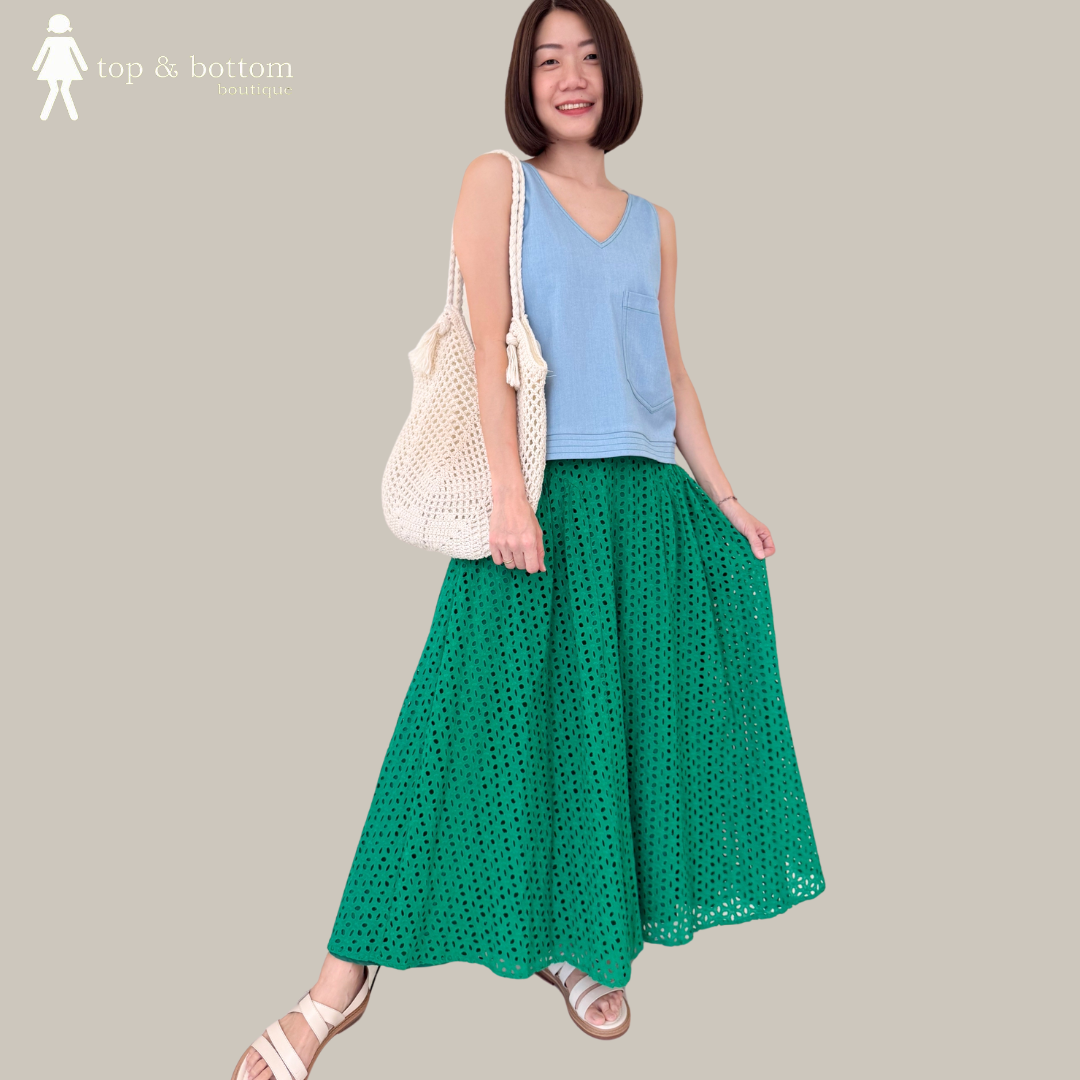 V NECK SLEEVELESS STRAP BLOUSE