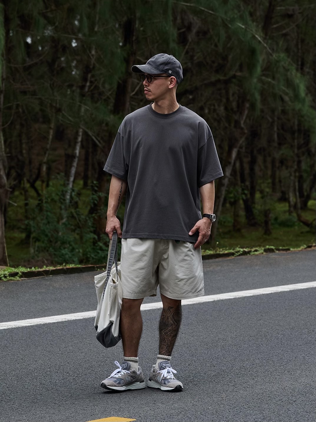 #預購 Broshood 25SS 刺繡LOGO基礎圓領打底短踢 四色