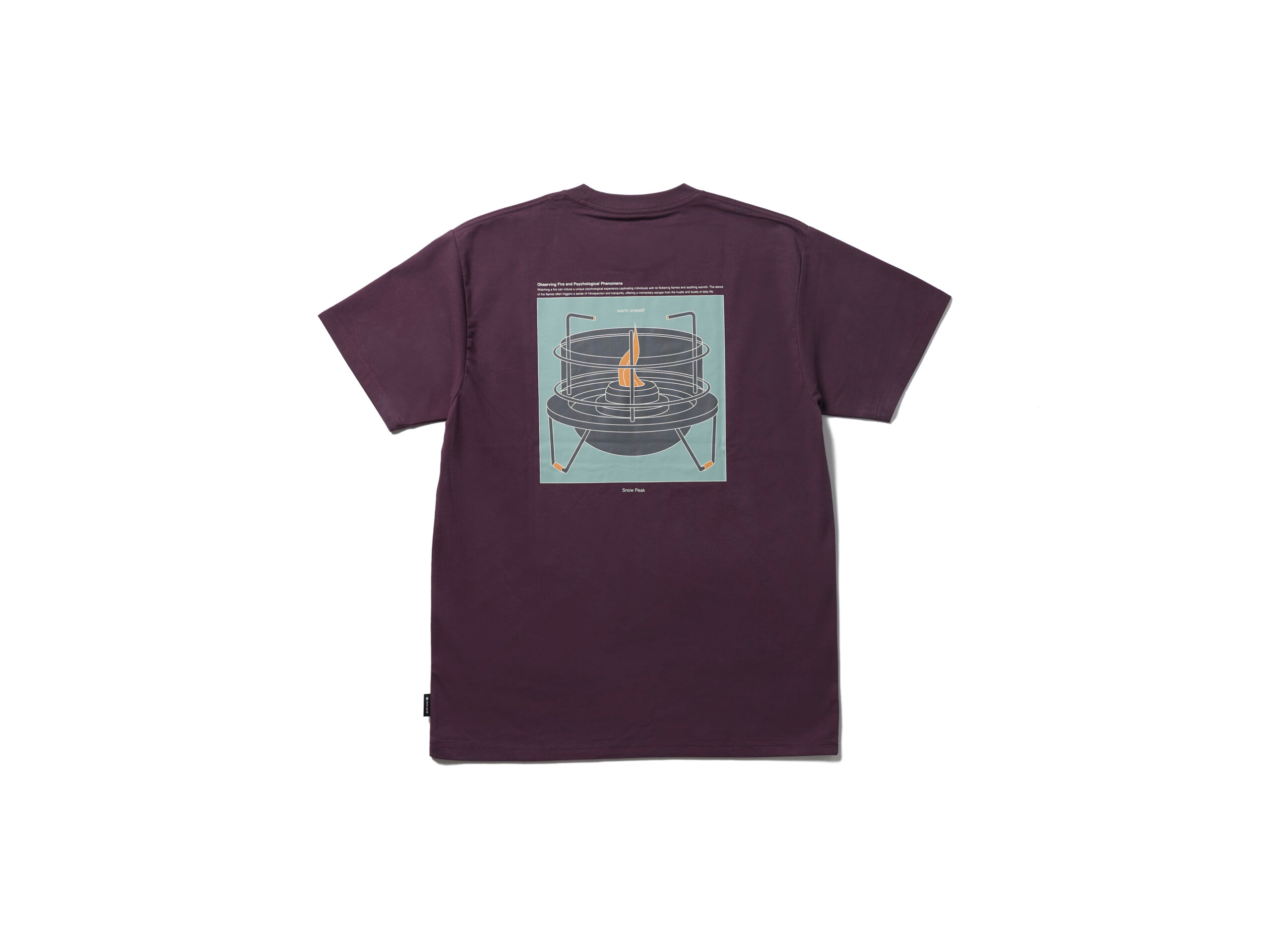 Snow Peak Warm Oneself T-Shirt 火焰爐T恤
