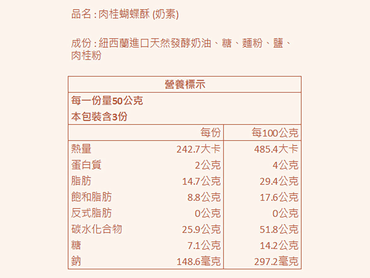 香貝里蝴蝶酥鐵盒