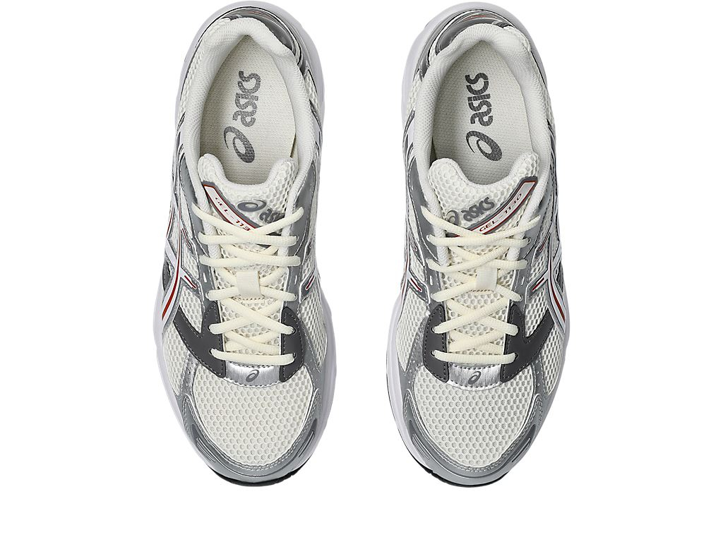 ASICS 復古慢跑鞋 運動休閒鞋 男女 米白橘 24 A/W Gel-1130 1201A256-120