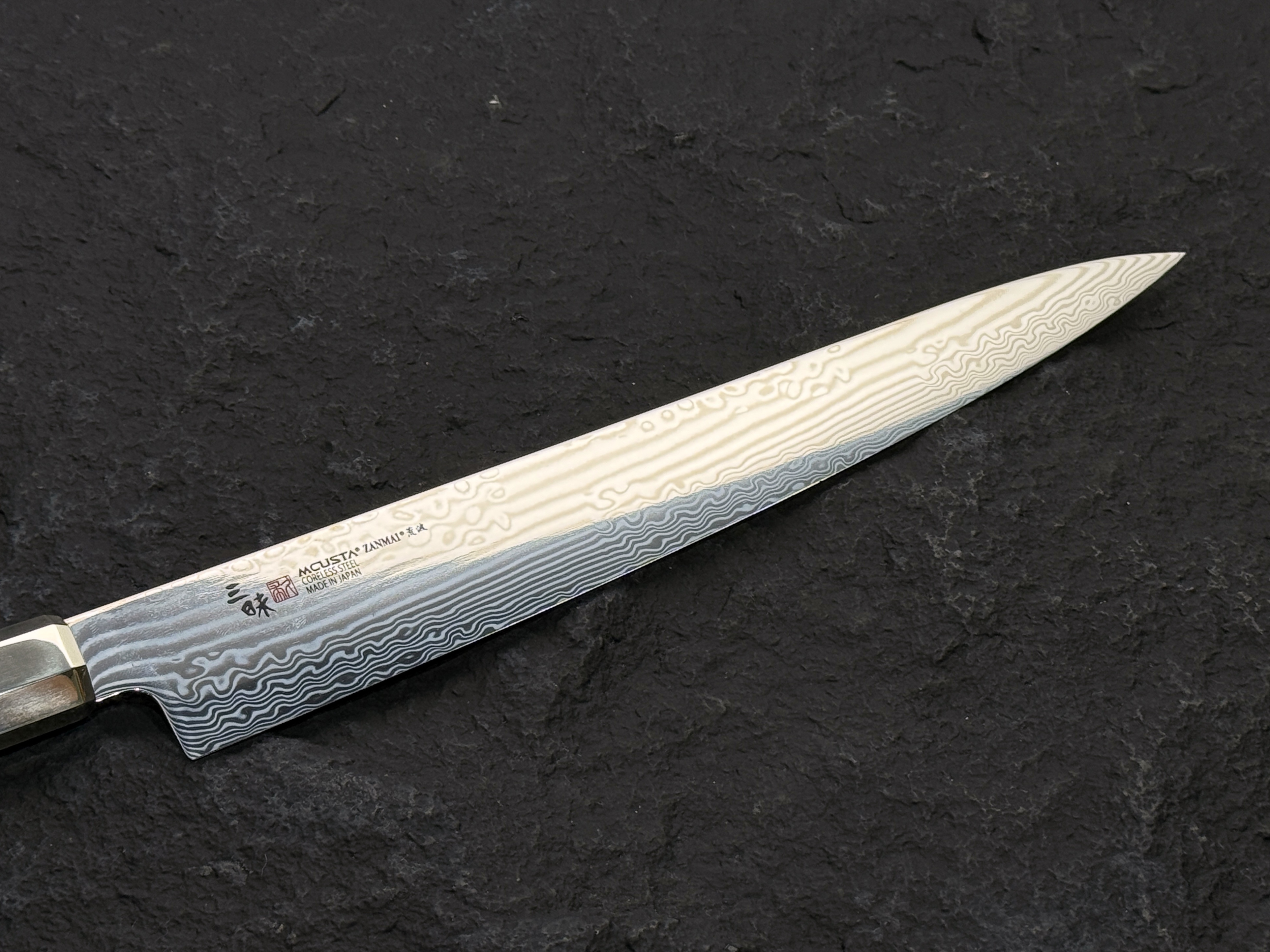 三昧 荒波 無芯大馬士革鋼 筋引