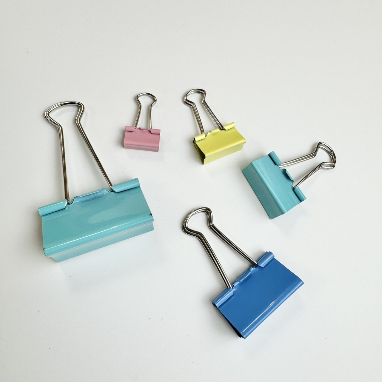 【PENROTE筆樂】彩色長尾夾 (六款尺寸)