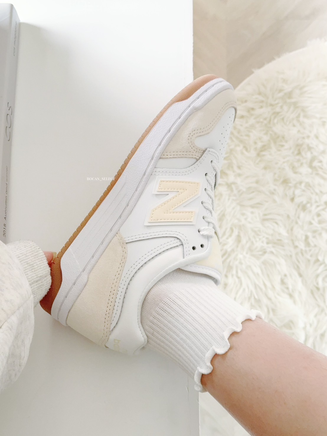 NEW BALANCE 480 杏仁奶油 BB480LGG