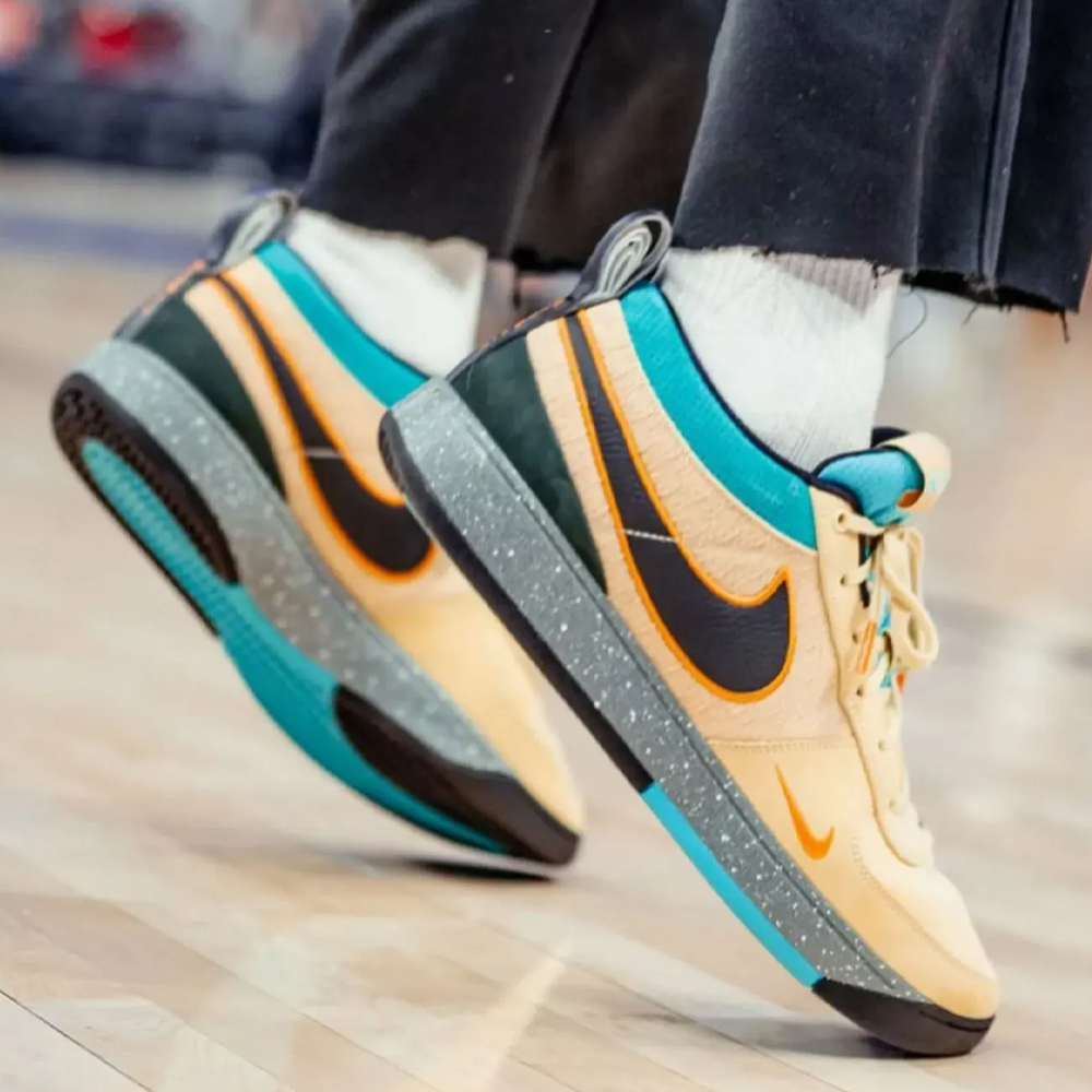 NIKE BOOK 1 “Mowabb” 卡其 湖水綠 刺繡 戶外實戰 XDR 耐磨 籃球鞋 IF2045-200