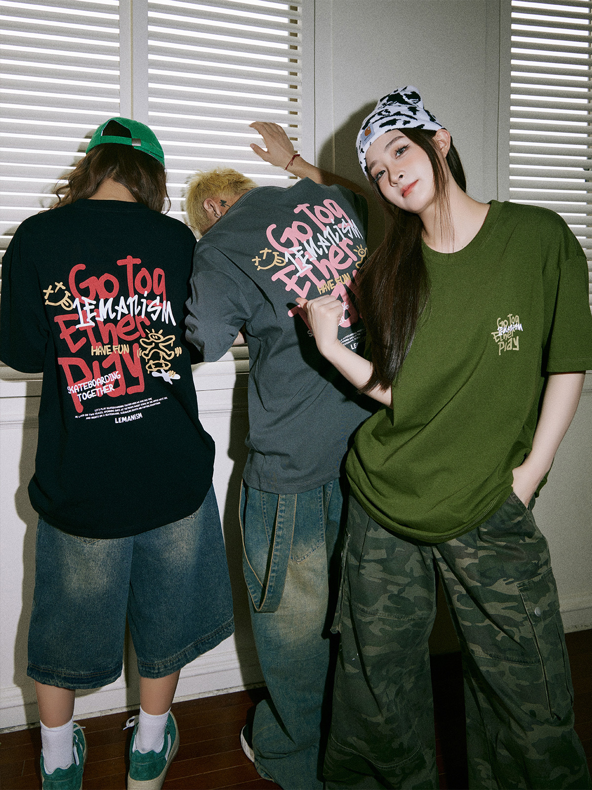 LEMANISM 美式發泡 字體 短袖