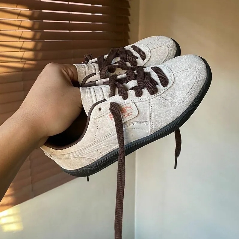 PUMA PALERMO 灰粉 米灰 粉棕 裸粉 大地色 美拉德色系 396463-28