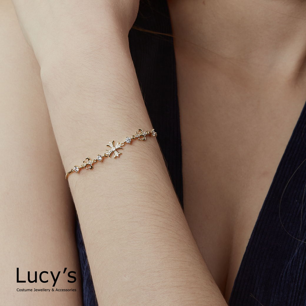 十字光華 抽繩手鍊 (二色) (120624/120625)