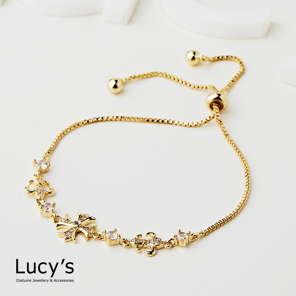 十字光華 抽繩手鍊 (二色) (120624/120625)