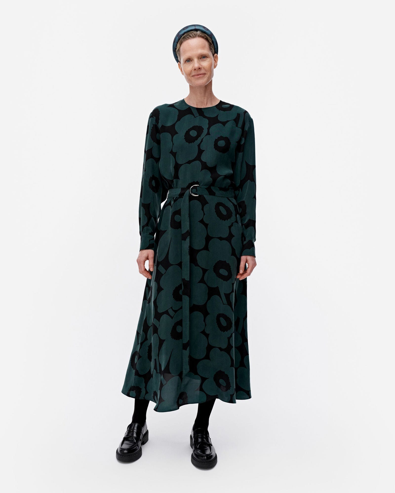 COMBU UNIKKO 印花洋裝