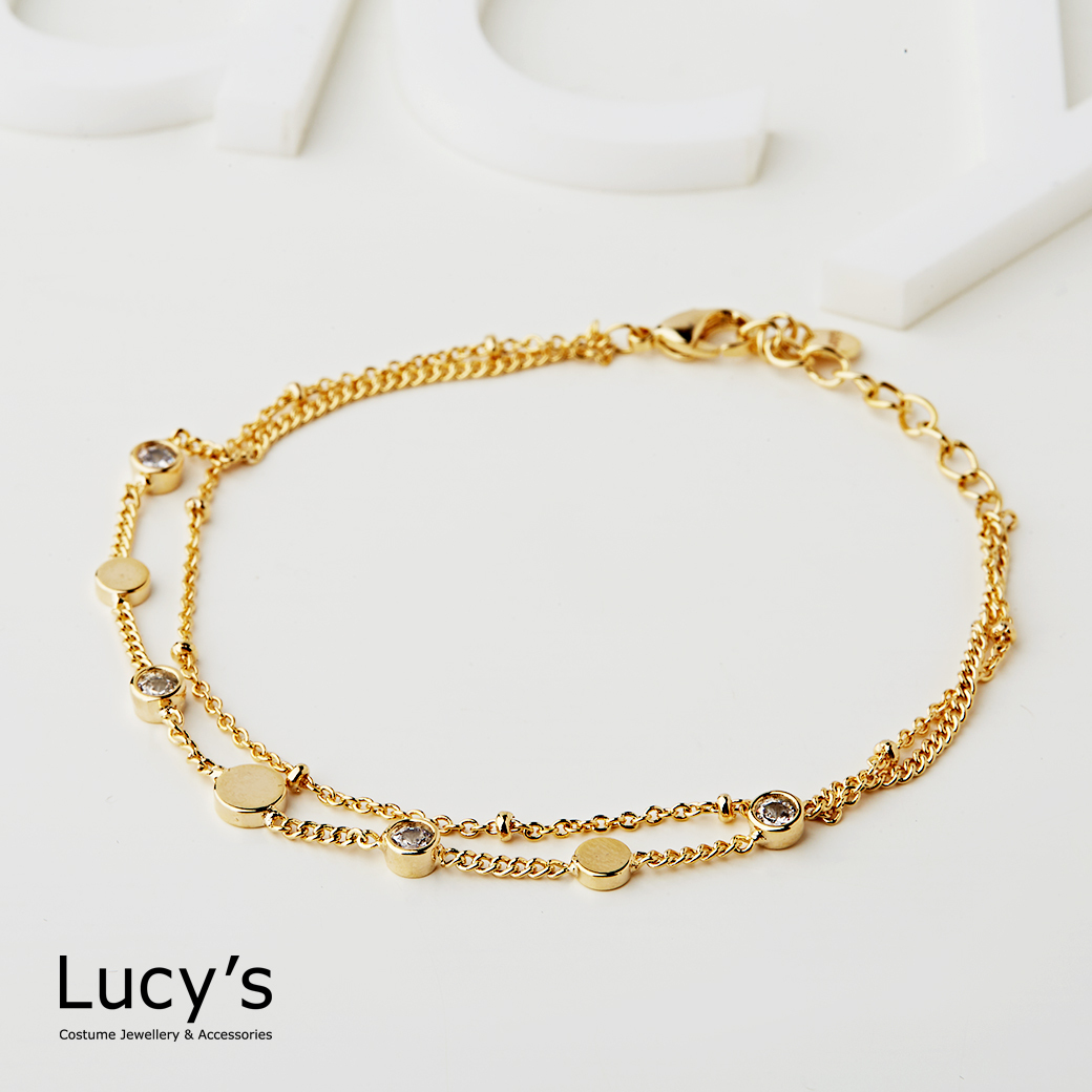 閃耀圓舞曲 雙層手鍊 (三色) (121085/121086/121087)