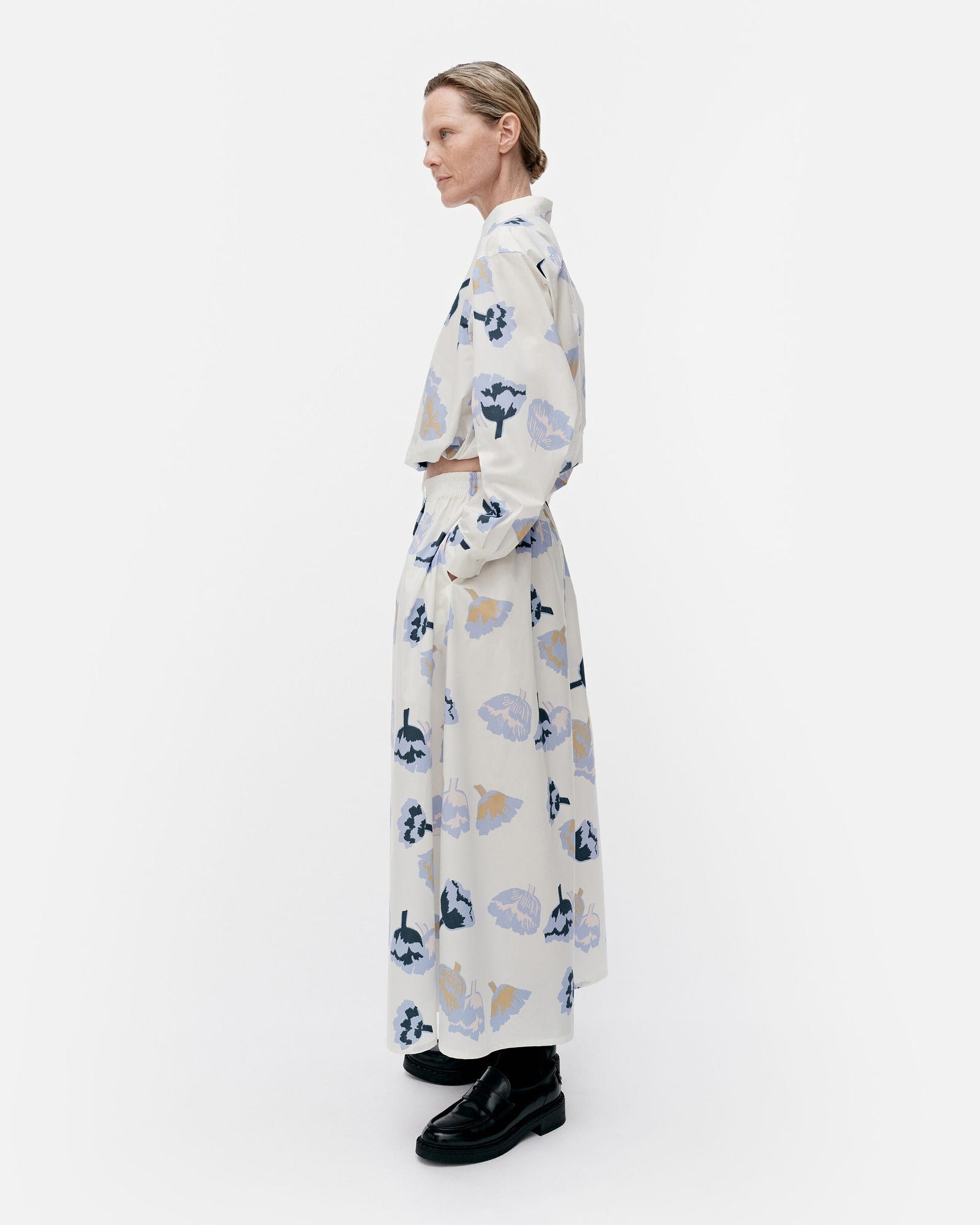 BUKLEE SUITSUKE 印花長裙