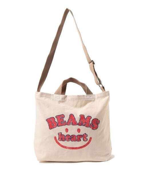 BEAMS HEART / Smile Casle Logo Bag