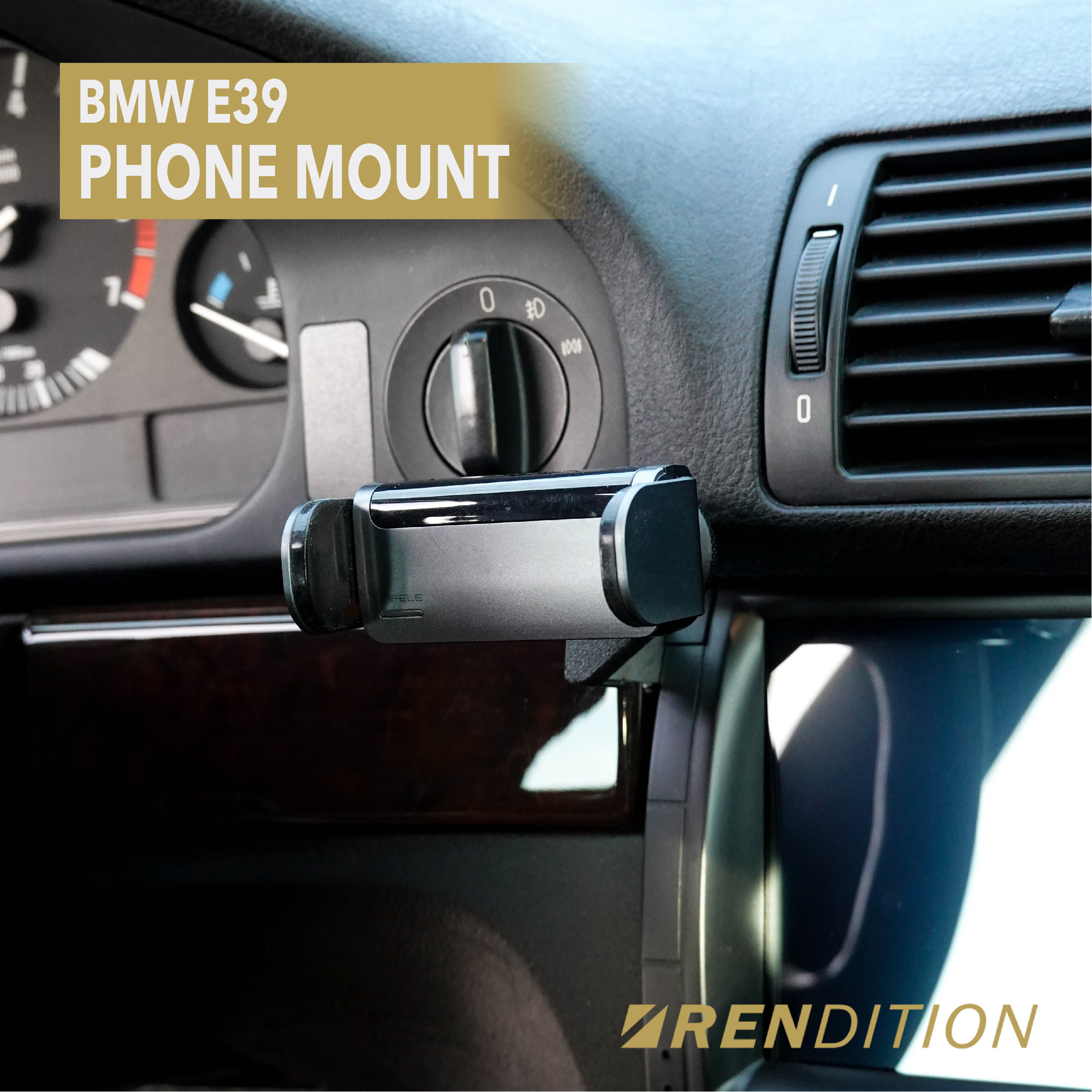 BMW E39 PHONE MOUNT