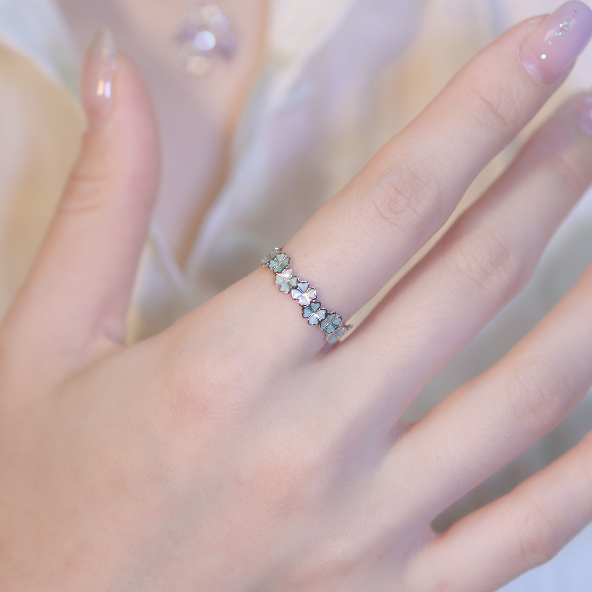 | 925銀 | 幸福繚繞戒指 | RI0814 |